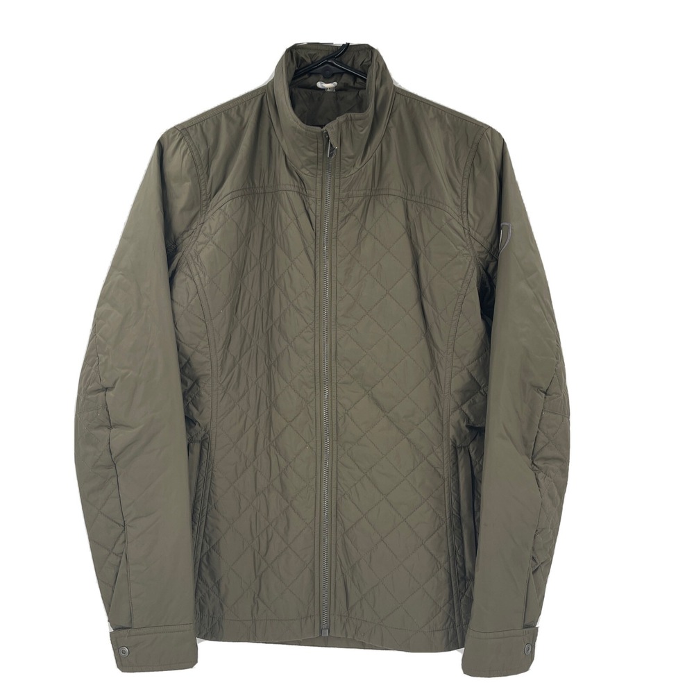 Kuhl Puffer Jacket Womens Small Spyfire Olive Green